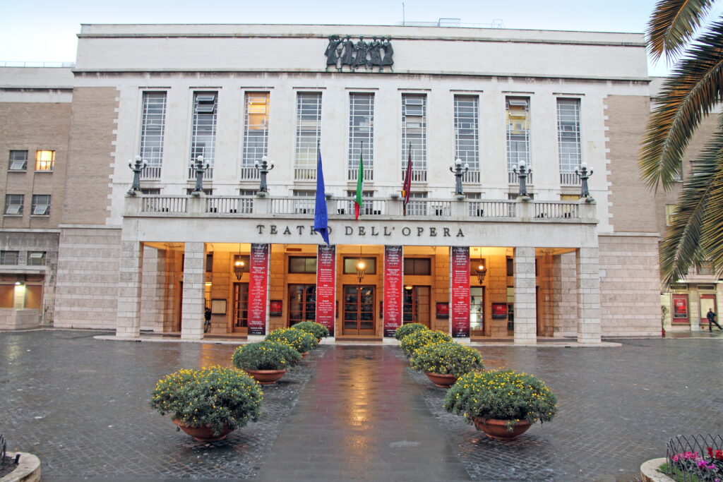opera theatre teatro dell opera rome italy.
